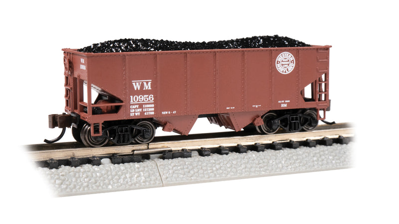 Bachmann 19566 USRA 55-TON 2-BAY HOPPER - WESTERN MARYLAND