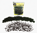 Woodland Scenics TR1105 Conifer Green 24/Pkg 4" To 6"