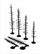 Woodland Scenics WOO1125 Tree Armatures - Pine -- 4 to 6" 10.2 to 15.2cm pkg(44), All Scales