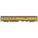 Rapido 114042 Budd Baggage-Dorm - Ready to Run -- Union Pacific 6001 (Armour Yellow, gray, red), HO