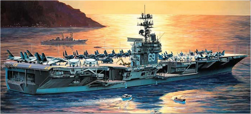 Academy Models 14212 USS EISENHOWER CVN-69 1:800