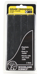 Woodland Scenics 1146 Steel Grade Crossing O Scale