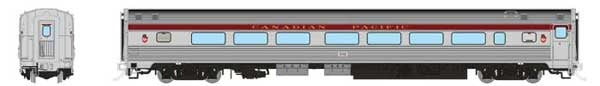 PREORDER Rapido 115103 HO Budd Coach - Ready to Run -- Canadian Pacific