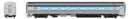 PREORDER Rapido 115111 HO Budd Coach - Ready to Run -- VIA Rail Canada