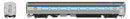 PREORDER Rapido 115112 HO Budd Coach - Ready to Run -- VIA Rail Canada
