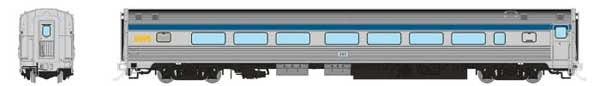 PREORDER Rapido 115112 HO Budd Coach - Ready to Run -- VIA Rail Canada