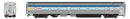 PREORDER Rapido 115116 HO Budd Coach with HEP - Ready to Run -- VIA Rail Canada