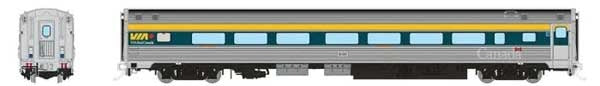 PREORDER Rapido 115121 HO Budd Coach with HEP - Ready to Run -- VIA Rail Canada