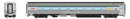 PREORDER Rapido 115124 HO Budd Coach with HEP2 - Ready to Run -- VIA Rail Canada