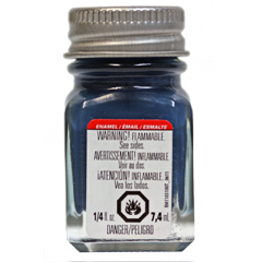 Testors 1172TT Enamel Paints 1/4 oz. Flats - Sea Blue