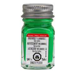 Testors 1174TT Enamel Paints 1/4 oz. Fluorescents - Green