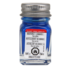 Testors 1176TT Enamel Paints 1/4 oz. Fluorescents - Blue