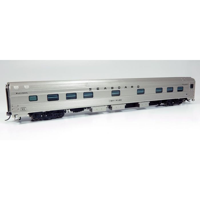 Rapido 119034 Budd Manor Sleeper - Ready to Run -- Seaboard Air Line Cedartown (stainless), HO