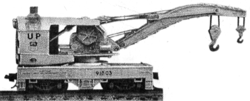 Tichy Train Group 2700 120-Ton Brownhoist Crane -- Kit, N Scale