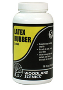 Woodland Scenics 1204 Latex Rubber 16oz
