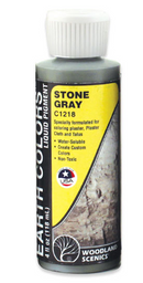 Woodland Scenics 1218 Stone Gray 4oz