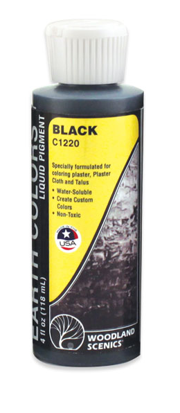 Woodland Scenics 1220 Black 4oz