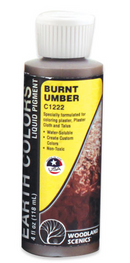 Woodland Scenics 1222 Burnt Umber 4oz