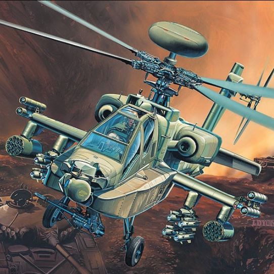 Academy Models [1/48] 12268 AH-64D LONGBOW