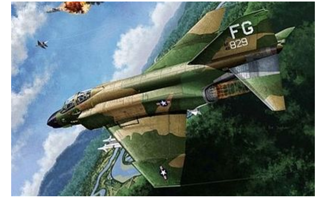 Academy Models 12294 F-4C USAF VIETNAMESE WAR -- Plastic Model Airplane Kit -- 1/48 Scale