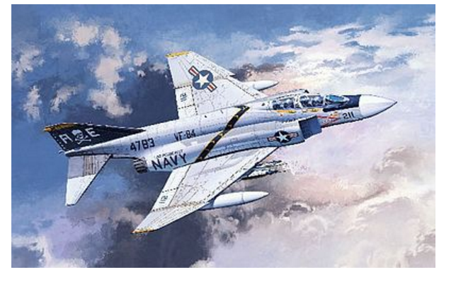 Academy Models 12305 F-4J VF-84 Jolly Rogers -- Plastic Model Airplane Kit -- 1/48 Scale