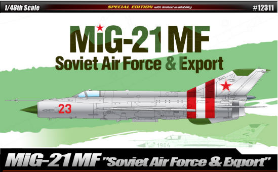 Academy Models 12311 MIg-21 SOVIET AIR FORCE 1:48