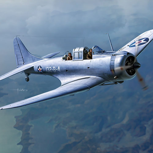 Academy Models [1/48] 12331 USMC SBD-1 "Pearl Harbor" (Released Dec,2019)