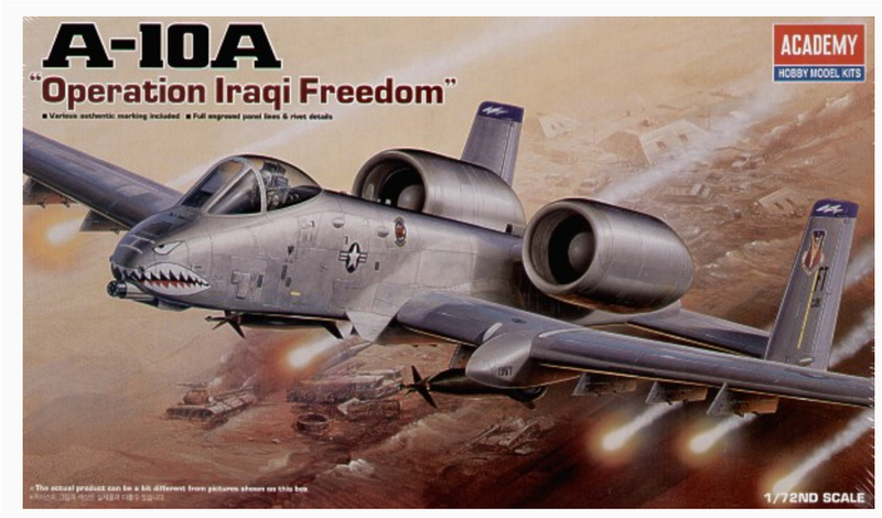 Academy Models 12402 A-10A WARTHOG Iraqi Free 1:72