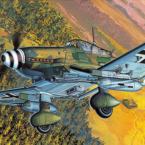 Academy Models [1/72] 12404 JU87G-2 STUKA "KANONEN VOGEL"