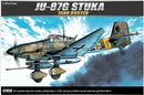 Academy Models 12450 JU87G-1 Stuka Tank Buster - Plastic Model Airplane Kit - 1/72