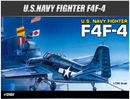 Academy Models 12451 US Navy F4F-4 Wildcat - Plastic Model Airplane Kit - 1/72
