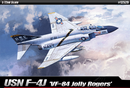 Academy Models 12529 F-4J VF-84 Jolly Rogers - Plastic Model Airplane Kit - 1/72