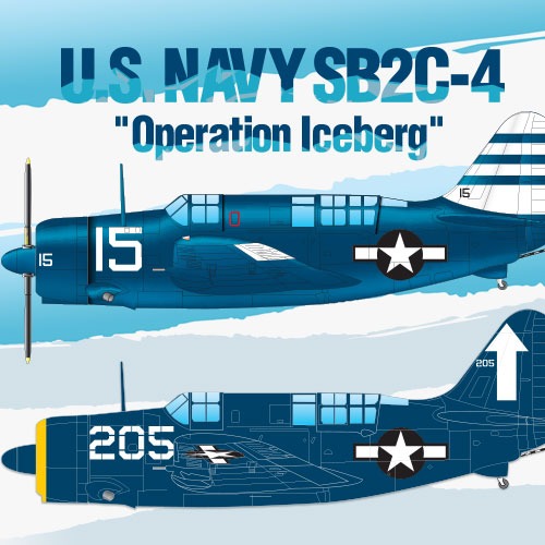 Academy Models [1/72] 12545 U.S.Navy SB2C-4 "Operation Iceberg" LE: