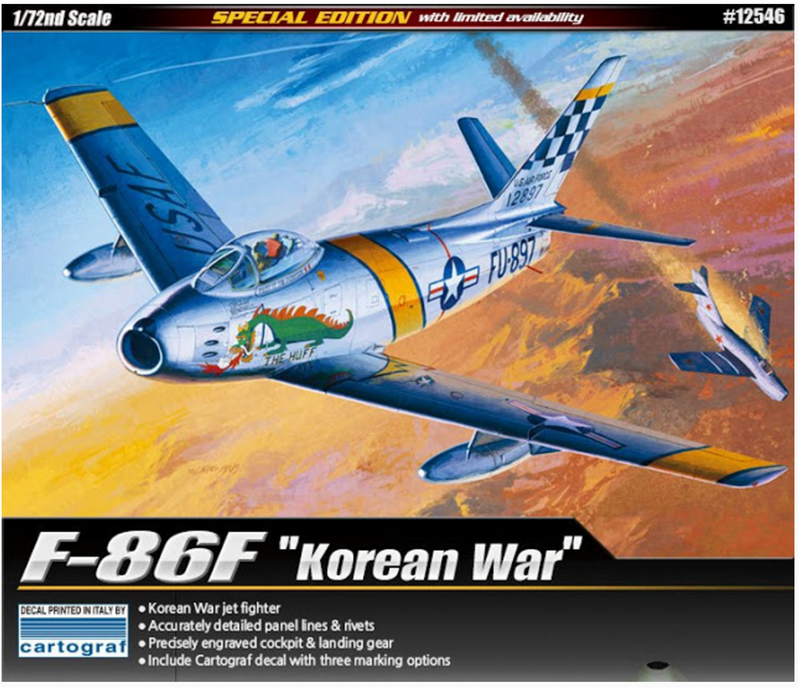 Academy Models 12546 F-86F Korean War 1:72