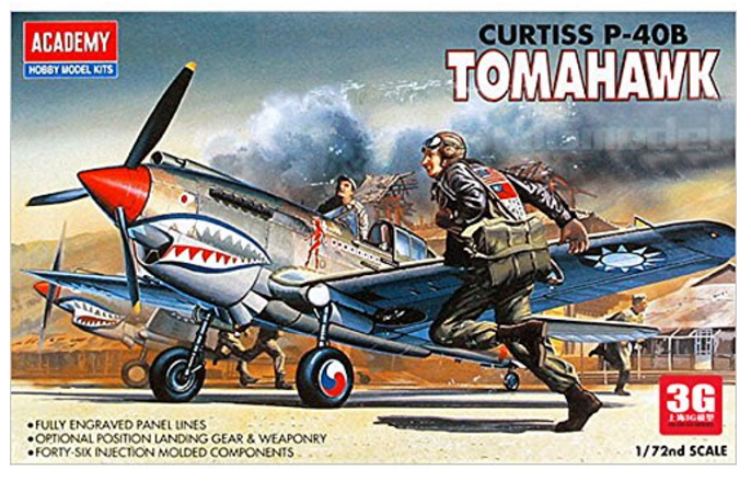 Academy Models 12456 P-40B TOMAHAWK 1:72