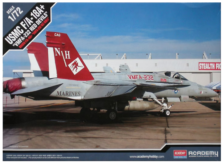 Academy Models 12627 F/A-18A+ VMFA-232 Red Devils USMC 1:144