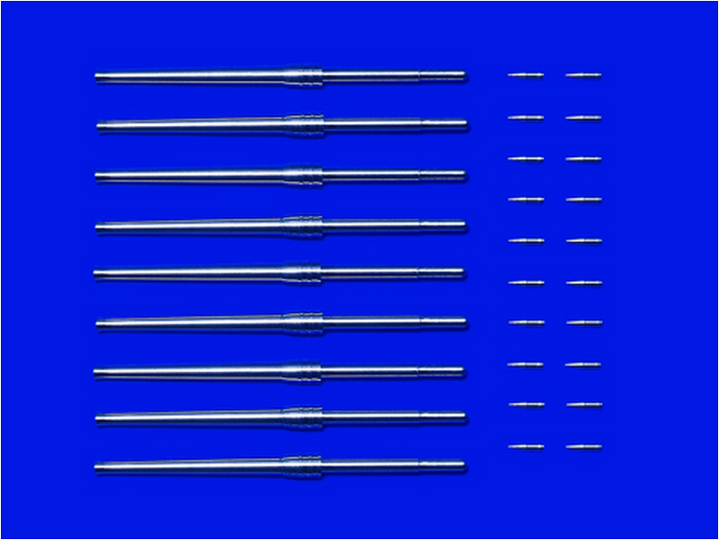 Tamiya 12643 METAL 46cm GUN BARRELS & PROJT