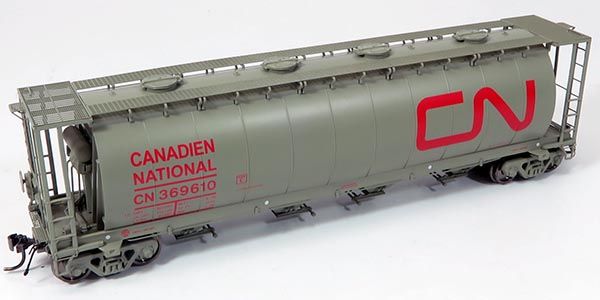 Rapido 127023 HO NSC 3800cuft Covered Hopper: CN - Delivery Scheme: 6-Pack