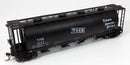 Rapido 127029 HO NSC 3800cuft Covered Hopper: TH&B - Delivery Scheme: 6-Pack