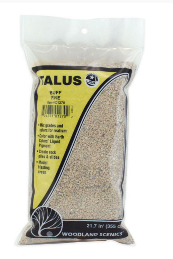 Woodland Scenics 1271 Medium Buff Talus