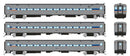 PREORDER Rapido 128538 HO Comet Car: MARC: Set