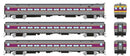 PREORDER Rapido 128542 HO Comet Car: MBTA - As Delivered: Set
