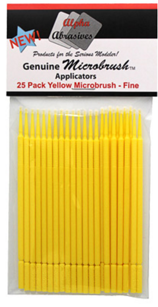 Flex-I-File 1301 MICRO BRUSHES Fine 25pack Yellow