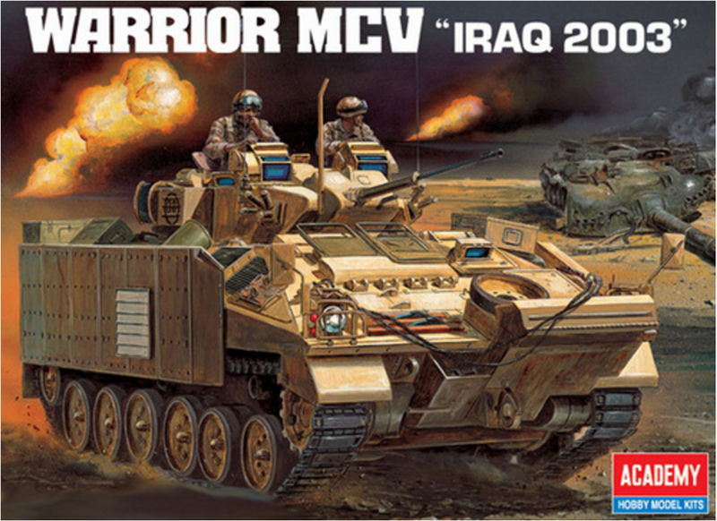 Academy Models 13201 WARRIOR MCV IRAQ 2003 1:35