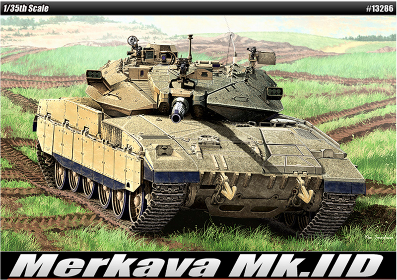 Academy Models 13286 MERKAVA Mk.IID 1:35