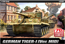 Academy Models 13287 Tiger-I (Ver. Mid), 70th Anniversary Invasion of Normandy 1944-2014 1:35