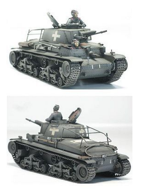 Academy Models 13313 German Command Tank Pz.Kpfw.35 -- Plastic Model Military Vehicle Kit -- 1/35 Scale