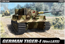 Academy Models 13314 Tiger-1 Late Version - Plastic Model Military Vehicle Kit - 1/35