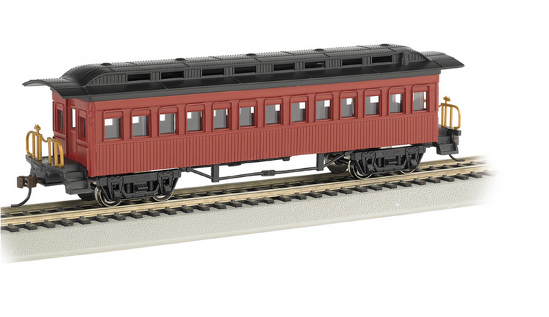 Bachmann 13402 1880 COACH Undec Red, HO