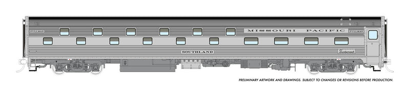 PREORDER Rapido 141018 HO Budd Slumbercoach: Missouri Pacific: